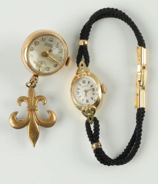 LOT OF 2: LADIES WATCHES.                         