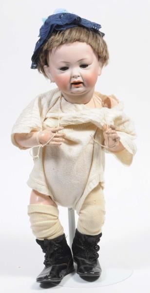 GERMANY BISQUE HEAD CHARACTER TODDLER.            