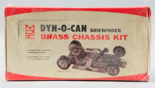MPC DYN-O-CAN SIDEWINDER BRASS CHASSIS KIT.       