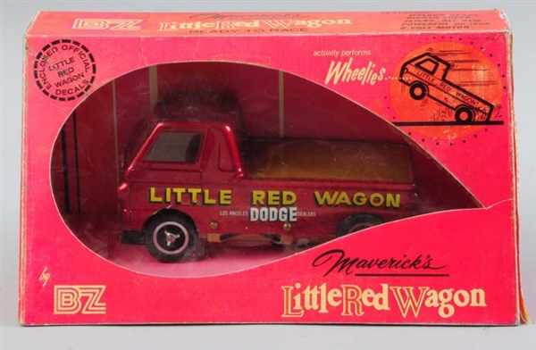 BZ MAVERICKS LITTLE RED WAGON MODEL RACING CAR.  