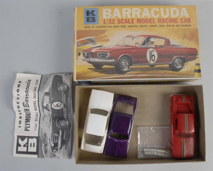 K&B BARRACUDA MODEL RACING CAR.                   