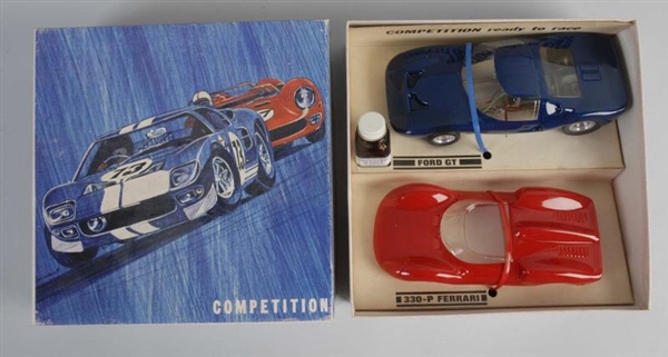 PACTRA COMPETITION DUAL BODY SLOT CAR KIT         