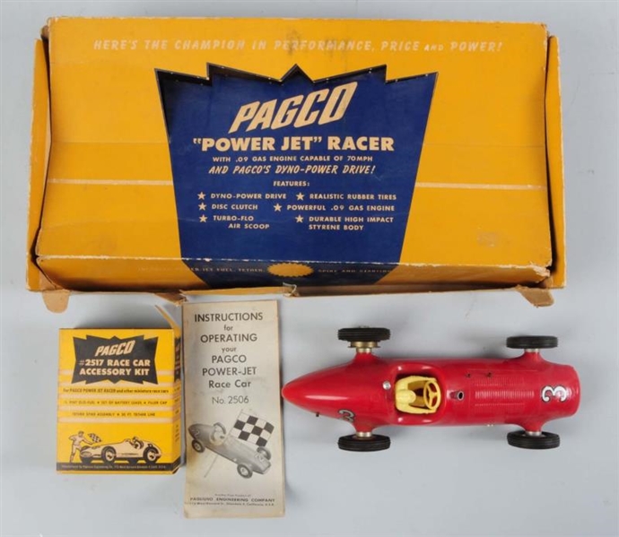 PAGCO POWER JET RACER TETHER CAR.                 