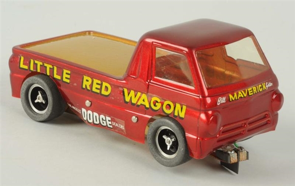BZ LITTLE RED WAGON SLOT CAR.                     