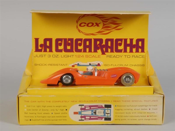 COX LA CUCARACHA  SLOT CAR.                       