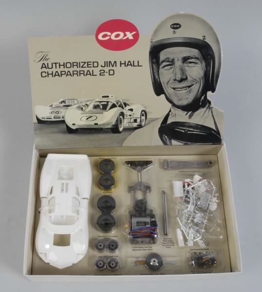 COX CHAPARRAL 2D WITH MAG FRAME SLOT CAR.         
