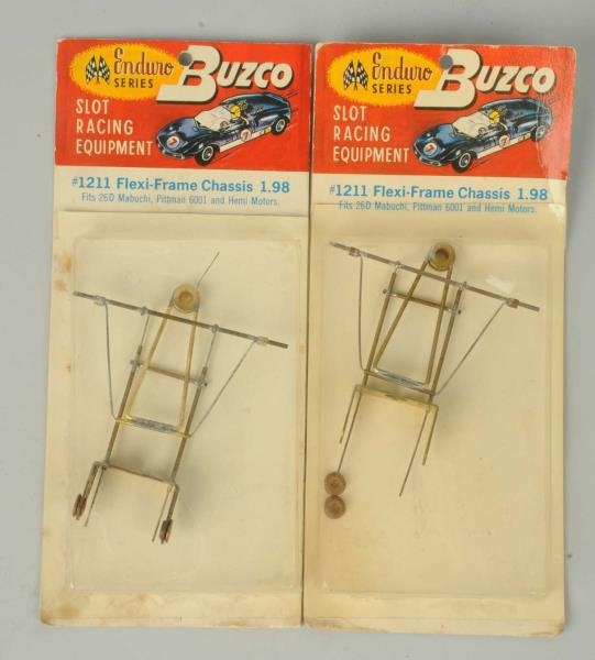LOT OF 2: BUZCO FLEXI-FRAME CHASSIS.              