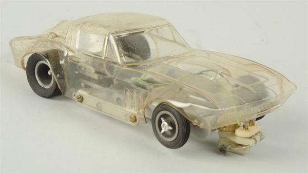 SLOT CAR WITH MILA MIGLIA CHASSIS.                