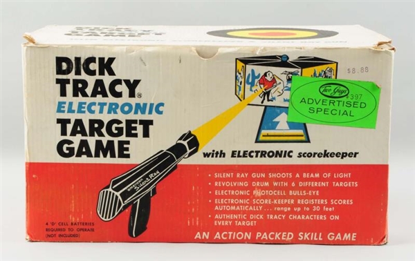 DICK TRACY ELECTRONIC TARGET GAME.                