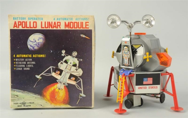 JAPANESE BATTERY-OPERATED APOLLO LUNAR MODULE.    