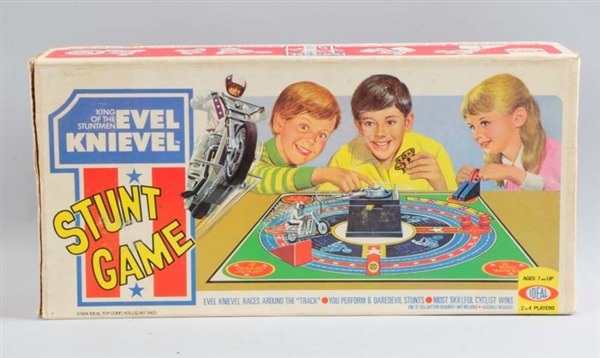 IDEAL EVEL KNIEVEL MOTORCYCLE STUNT GAME.         