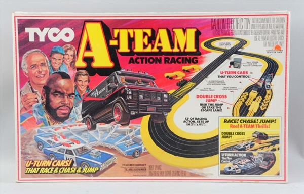 TYCO A-TEAM ACTION RACING  SET.                   