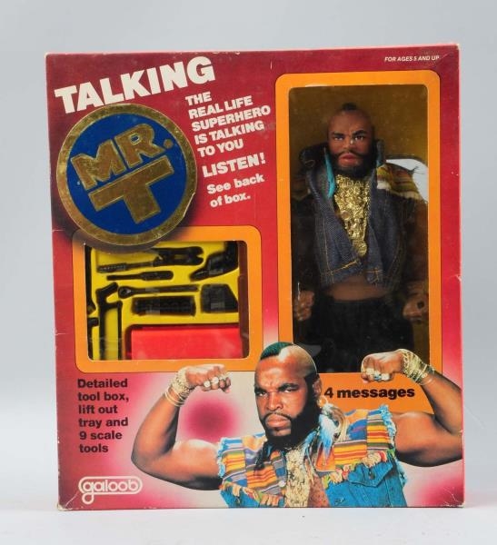 A-TEAM MR. T TALKING ACTION FIGURE.               