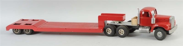 PRESSED STEEL RED MACK TRUCK.                     