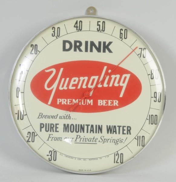 YUENGLING BEER THERMOMETER.                       