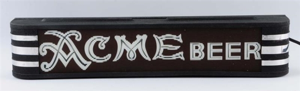 ACME BEER CANISTER ELECTRIC SIGN.                 