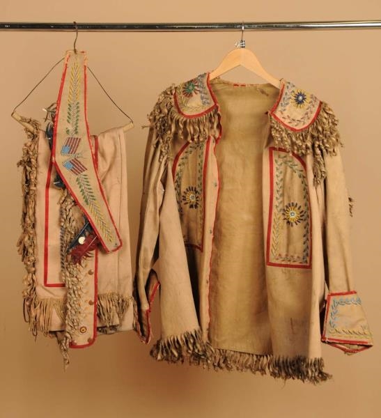 EARLY 20TH CENTURY NATIVE MADE CLOTHES.           