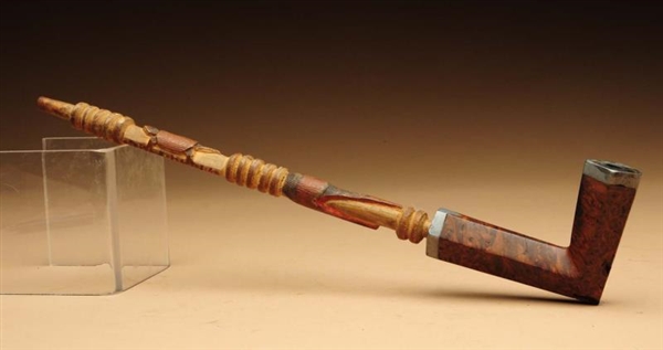 19TH CENTURY EASTERN SIOUX PIPE.                  