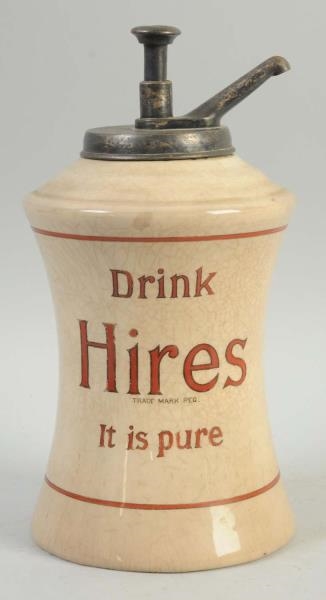 HIRES ROOT BEER SYRUP DISPENSER.                  