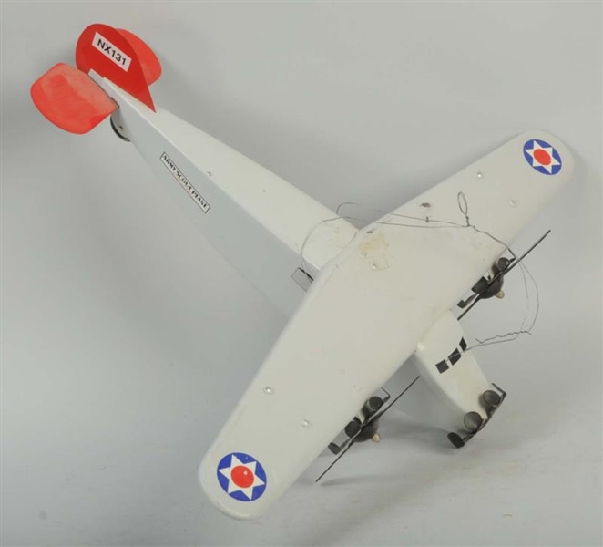STEELCRAFT PRESSED STEEL ARMY SCOUT AIRPLANE.     
