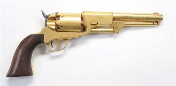 GOLD PLATED COLT 1ST MODEL DRAGOON .44 REVOLVER.  