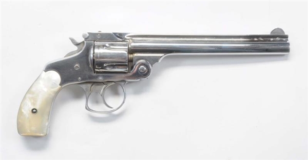 S & W .38 DOUBLE ACTION 4TH MODEL REVOLVER.       