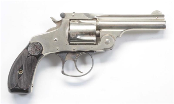 S&W.38 DOUBLE ACTION 3RD MODEL REVOLVER.          