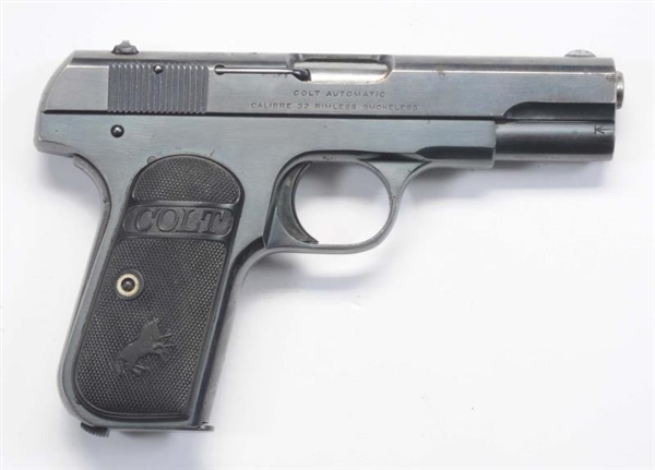 FINE COLT MODEL 1903 .32 HAMMERLESS AUTOMATIC.**  