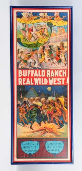 BUFFALO RANCH REAL WILD WEST POSTER.              