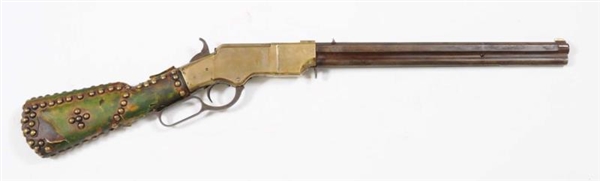 INDIAN ALTERED HENRY RIFLE.                       