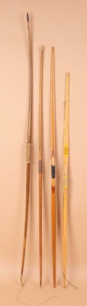 LOT OF 4: COMMERCIAL BOWS.                        