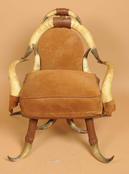 OLD HORN CHAIR.                                   