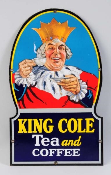WONDERFUL KING COLE PORCELAIN CANADIAN SIGN       