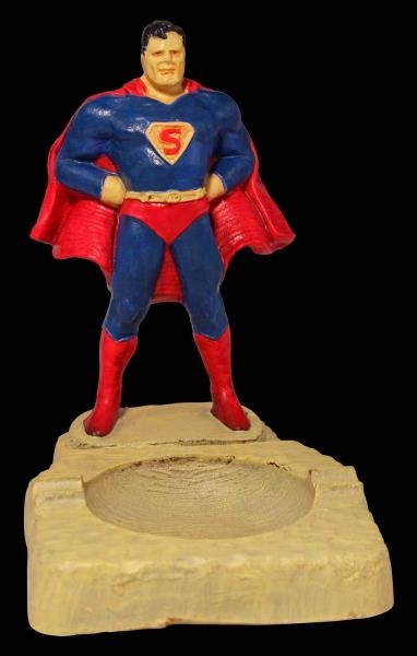 DC COMICS SUPERMAN PROMOTIONAL ASHTRAY.           