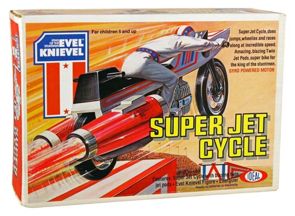  EVIL KNIEVEL SUPER JET CYCLE.                    