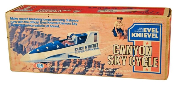 EVIL KNIEVEL CANYON SKY CYCLE.                    