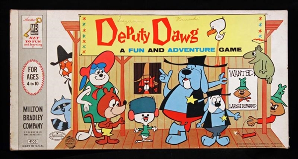 DEPUTY DAWG, A FUN & ADVENTURE GAME.              