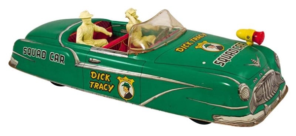 DICK TRACY CONVERTIBLE SQUAD CAR.                 