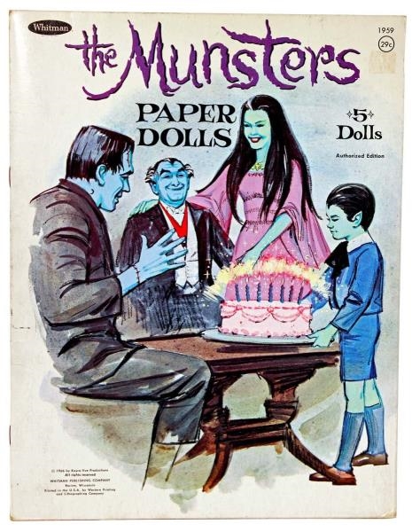 THE MUNSTERS PAPER DOLLS.                         