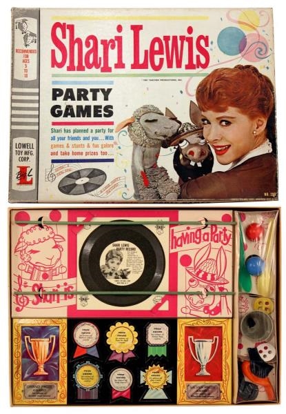 SHARI LEWIS PARTY GAMES.                          