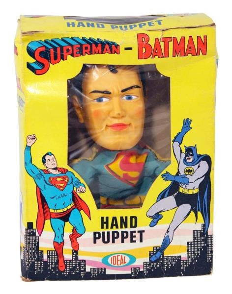 SUPERMAN HAND PUPPET.                             