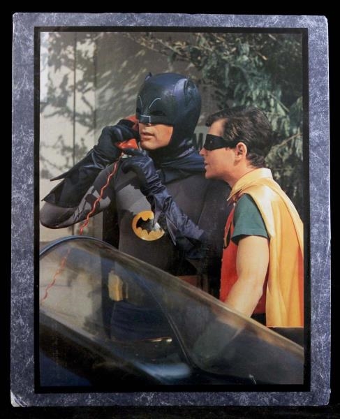 BATMAN & ROBIN COLOR PHOTO IN PACKAGE.            
