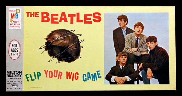 THE BEATLES FLIP YOUR WIG GAME.                   