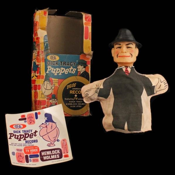 DICK TRACY HAND PUPPET.                           
