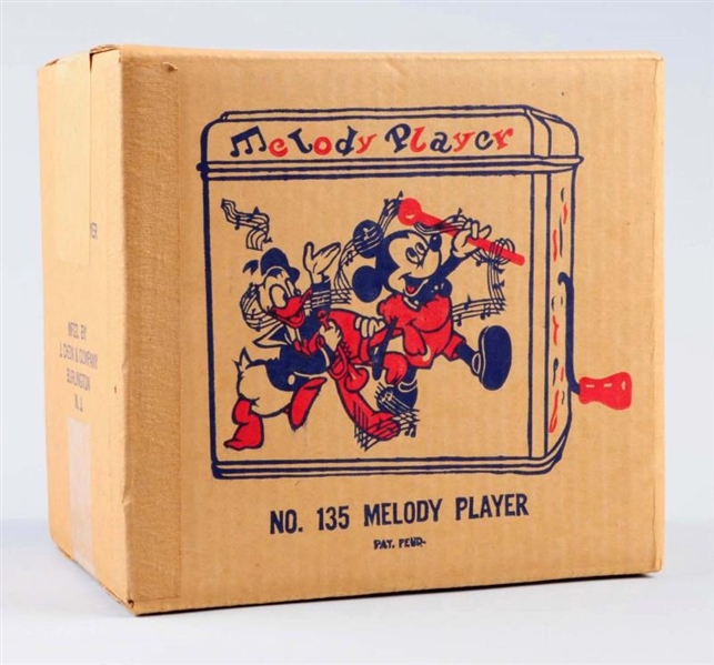 MICKEY MOUSE MELODY PLAYER WITH BOX.              
