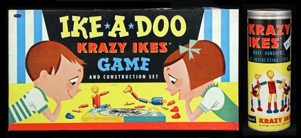 IKE A DOO KRAZY IKES GAME AND CONSTRUCTION SET.   