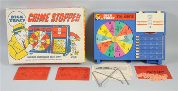 DICK TRACY CRIME STOPPER GAME.                    