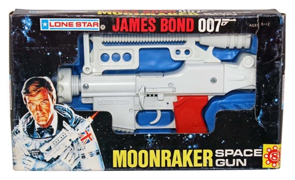 JAMES BOND #1207 MOONRAKER SPACE GUN TOY.         