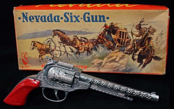 NEVADA SIX GUN CAP PISTOL.                        