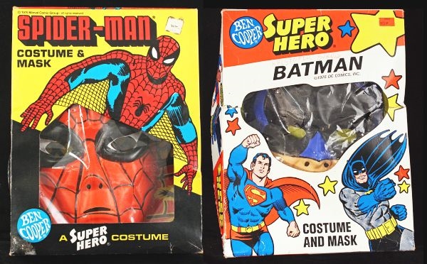 LOT OF 2: SUPER HERO HALLOWEEN COSTUMES.          